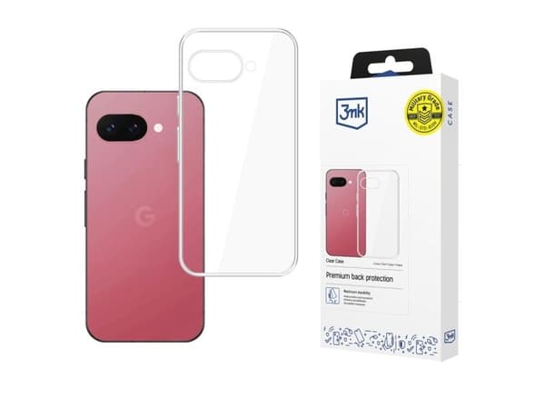3MK Clear Case, Omslag, Google, Pixel 9A, 17 cm (6.7"), Transparent