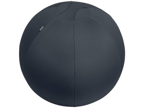 Leitz Ergo Active - Bollstol - ergonomisk - tygklädsel - mörkgrå