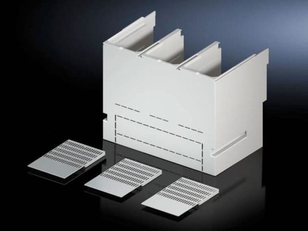 Rittal 9677.790, Rack cover, Hvit, Polyamid, 1,24 kg