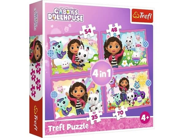 Trefl 34620, 54 stykker, Andre, 4 år