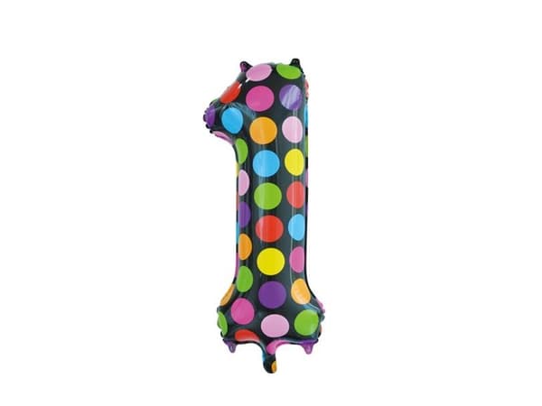 Prickiga sifferballonger, 86 cm