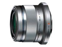 Olympus M.Zuiko Digital - Teleobjektiv - 45 mm - f/1.8 - Micro Four Thirds - för OM-D E-M10; PEN E-P1, E-P2, E-P3, E-PL1, E-PL10, E-PL2, E-PL3, E-P...