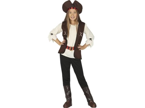 Piratkostym för flickor
