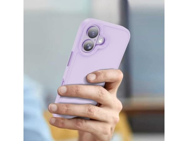 Tech-Protect MagMat-skal för iPhone 17 - lila
