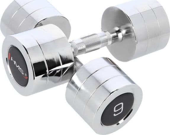 Kromhantlar 2x9 kg HMS CHD09