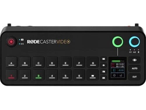 RØDE Microphones RDECaster VIDEO (svart, USB-C, Bluetooth 5.3, WLAN, HDMI)