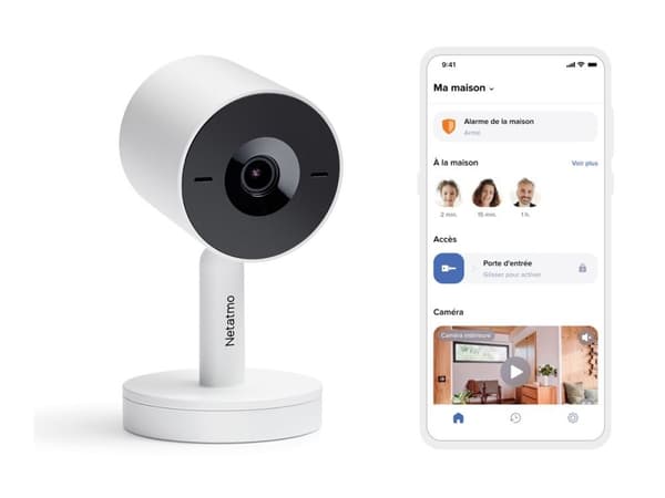 Netatmo Smart Indoor Camera Advance (valkoinen)