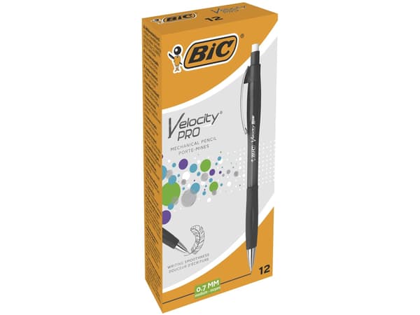 Stiftblyant BIC Velocity Pro, 0,7 mm, grå
