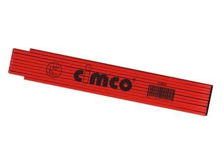 Cimco 210004, Trä, Svart, Vit, Metrisk, mm/mm, 2 m