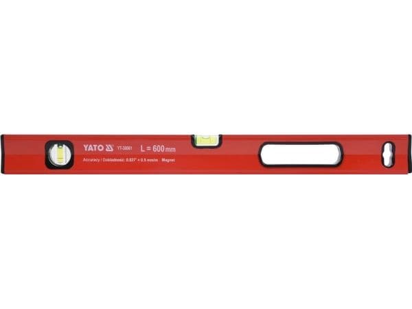 YATO LEVEL GUIDE 2-LIBELE 600mm... MAGNETIC...