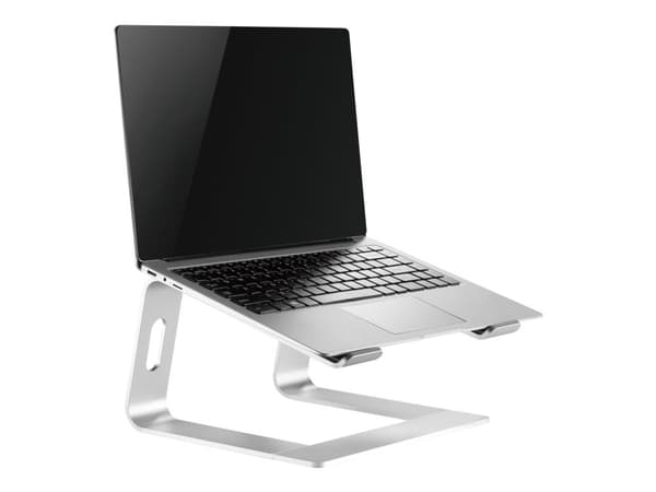 DELTACO Office - Ställ för bärbar dator - 11" - 17" - silver