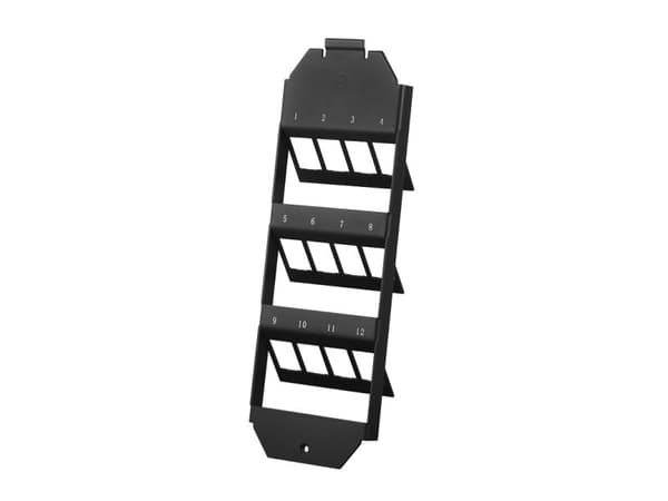 LogiLink Keystone floor box insert for 3 x 4 keystone modules, black