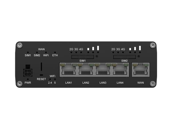 RUTC42 (EU) 4G/WiFi 6 dual modem edge-router, docker