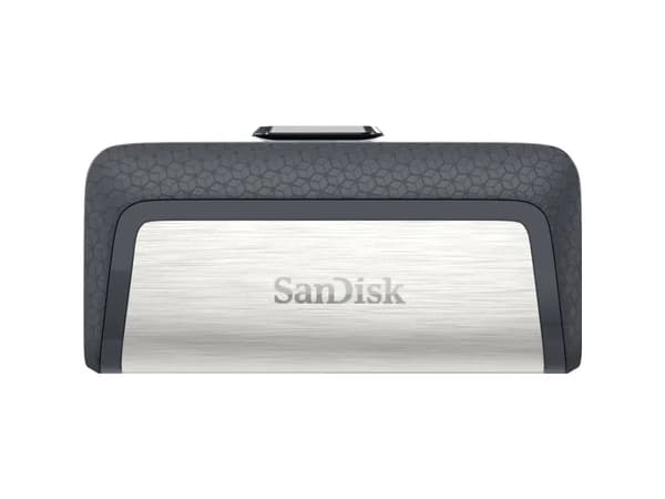 SanDisk Ultra Dual - USB-flashstasjon - 128 GB - USB 3.1 / USB-C
