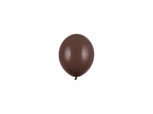 Pastel mørke brune balloner 100 stk 5"