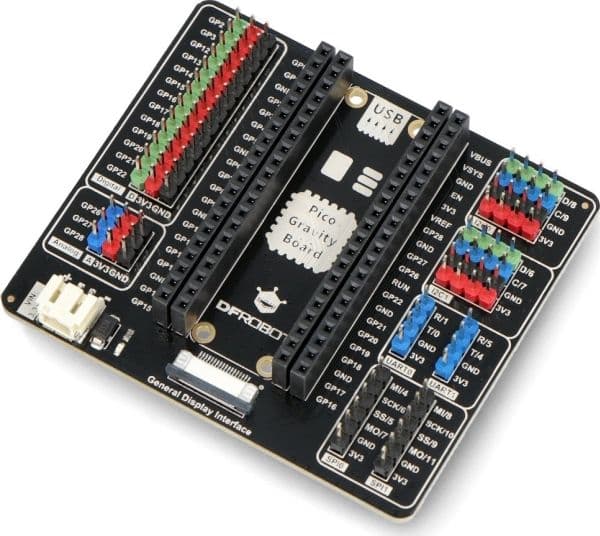 Raspberry Pi Gravity - expansionskort för Pico - DFRobot DFR0848 (DFR-20373)