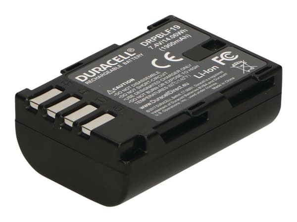 Duracell Li-Ion Battery 2000mAh for Panasonic DMW-BLF19