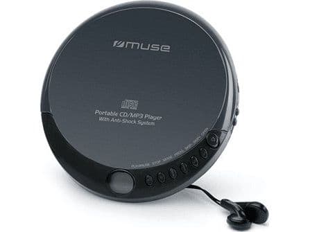 Muse M-900 DM bærbar CD-spiller 181 g svart