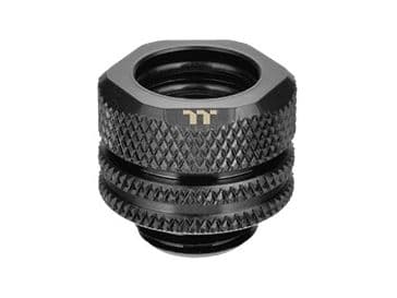 Thermaltake CL-W143-CU00BL-A, Passende, Kopper, Sort, 1/4", 17 mm, 2 cm