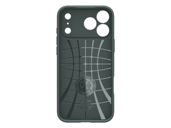 Spigen Liquid Air-deksel for iPhone 17 Pro Max - grønn