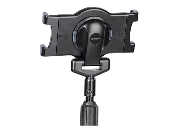 StarTech.com Mobile Tablet Stand w/ Lockable Wheels, Height Adjustable Cart, Universal Rolling Floor Stand for Tablets from 7-11in, Portable Tablet...