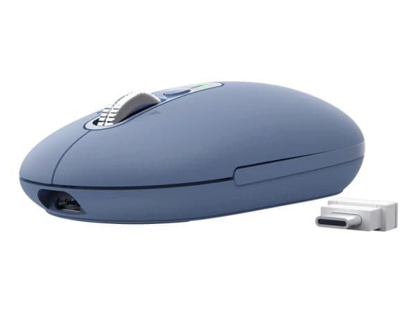 Trust Seron Slim Multi, Molempikätinen, Optinen, RF Wireless + Bluetooth, 3200 DPI, Sininen