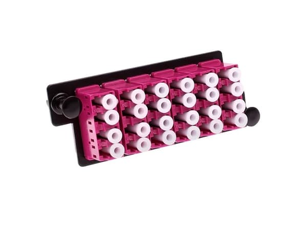 ACT adapterplate 6xLC Quad (24F) OM4 (FA2152)