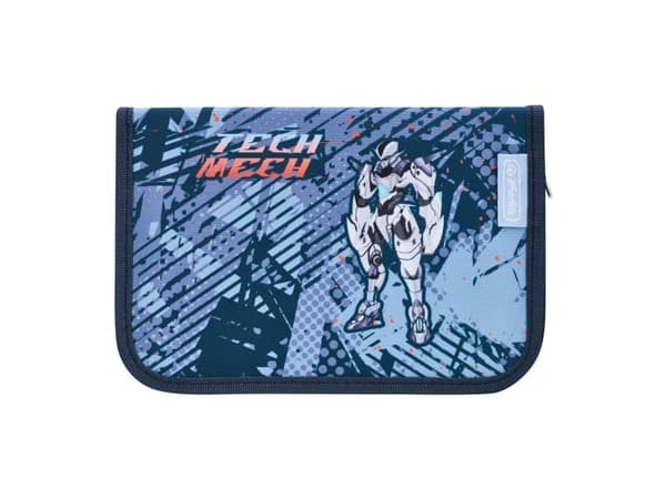 Herlitz Tech Mech, 31 styck, Blå, Mörkblå, Polyester, Bild, 205 mm, 38 mm