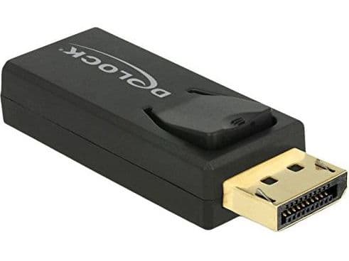 DeLOCK 65571, Displayport 1.2, HDMI, Musta