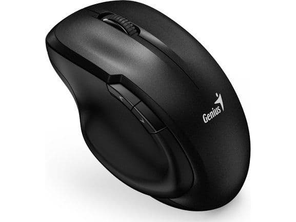 Genius 8200S/Ergonomic/Blue Track/Wireless USB/Musta
