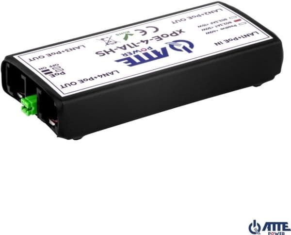 AT3 SWITCH PoE-switch med extender XPOE-4-11A-HS 4 portar