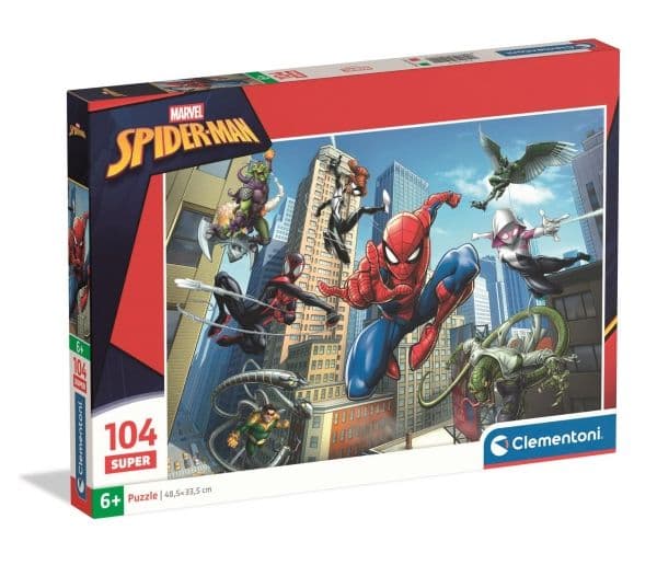 Super Spider-Man -palapeli, 104 palaa