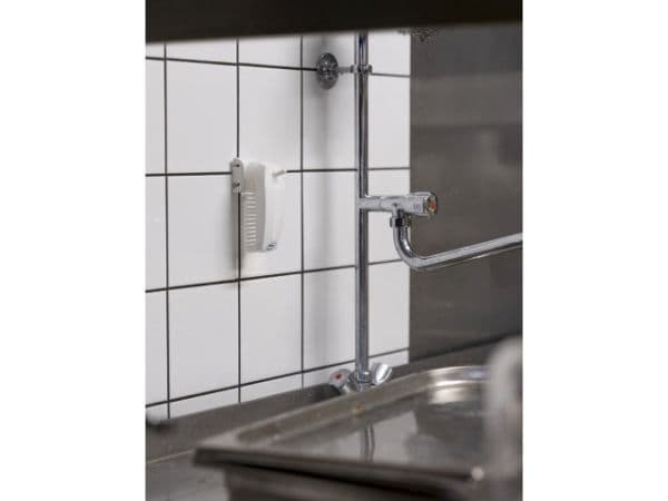 Vægophæng, Vikan, Single hook, hvid 78mmx41mm