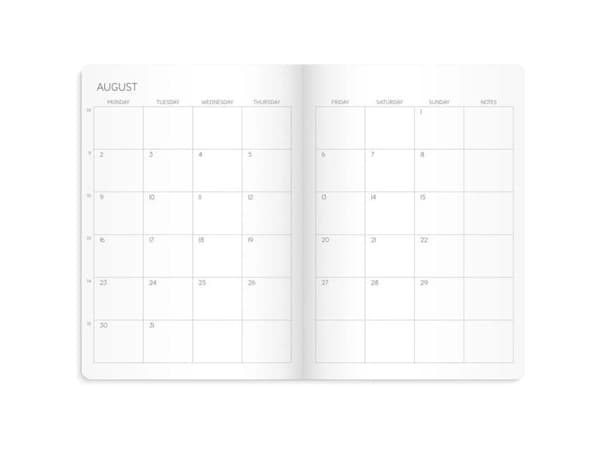 Kalender 2027 Månadsplanerare A5