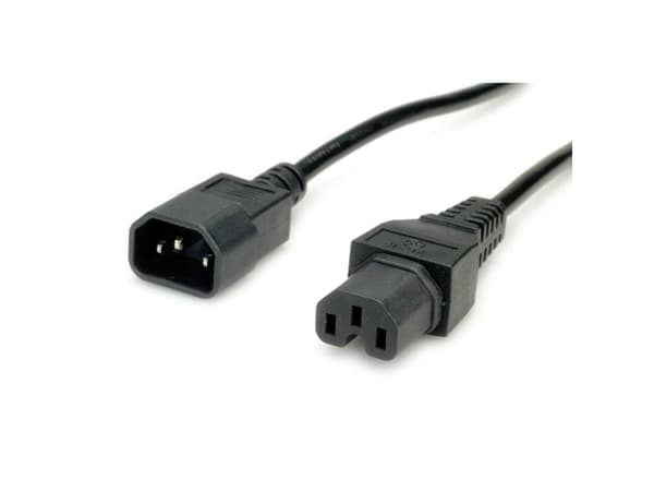Value 19.99.1123, 3 m, C14 coupler, C15 coupler, 250 V