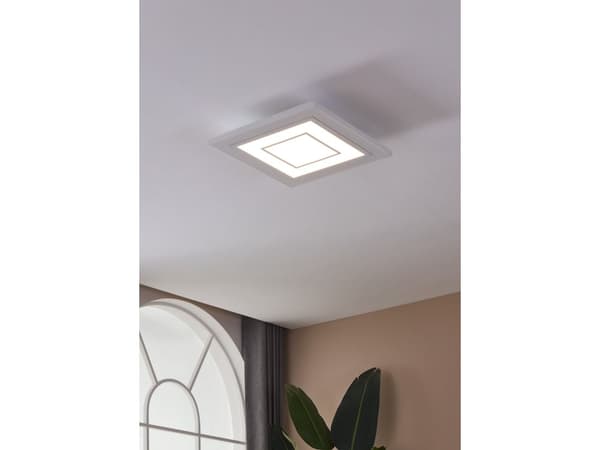 EGLO ALBARCA LOFT 438X438 RGBTW VIT