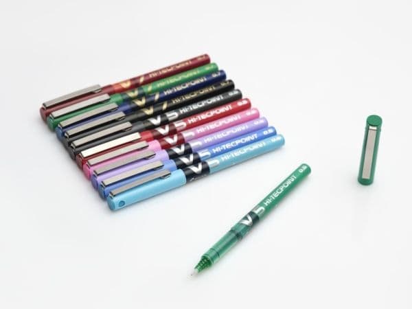 Rollerpen pilot hi-tecpoint v5, 0,3 mm, röd