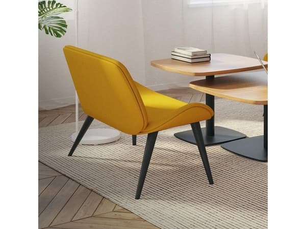Sofa Tilkka 4L, Era CSE11 med sortbejdset ben