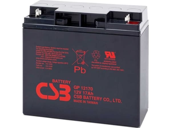 CSB CSB GP12170 batteri (VRLA) 12 V
