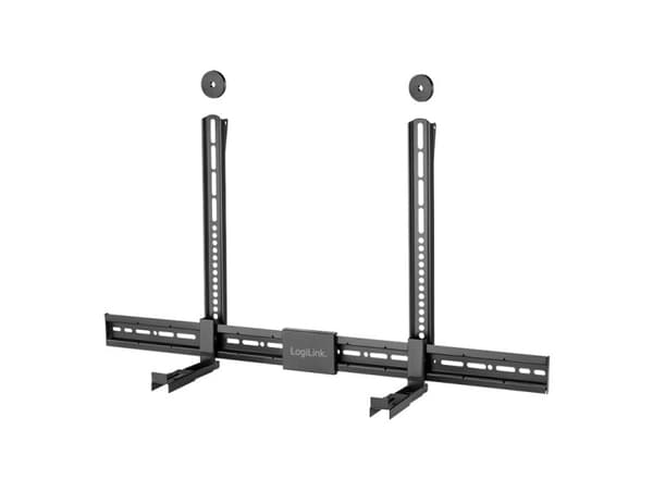 LogiLink Soundbar mount, universally compatible, 86-155mm width, black