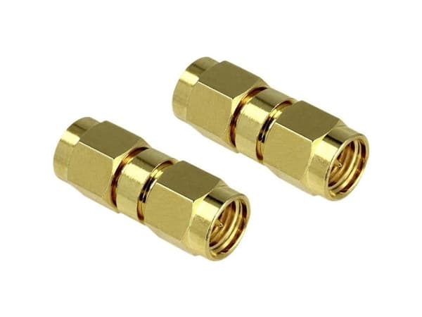 Delock - Antenneadapter - SMA (hann) til SMA (hann)