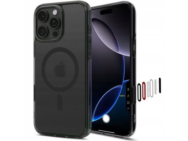 Spigen iPhone 16 Pro Max Case, Apple iPhone 16 Pro Max, musta