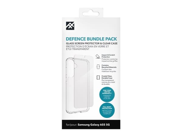 IF DEF BNDL Glass/Case Samsung A55 5G