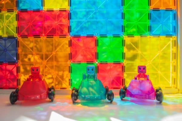 Magna-Tiles Dashers, 6 pcs set