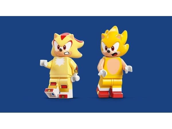 LEGO Sonic 77003 Super Shadow mot Biolizard