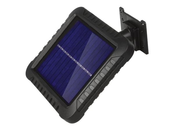Solcells-vägglampa LED Maclean MCE438 med sensor