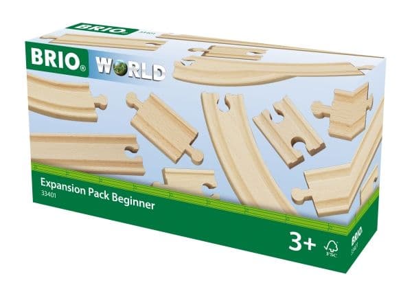 BRIO Beginner jernbaneutvidelsespakke, 33401