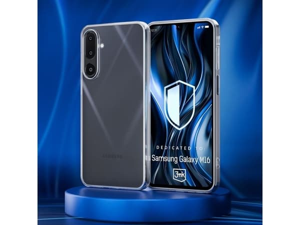 3mk Clear Case för Samsung Galaxy M16 5G - transparent
