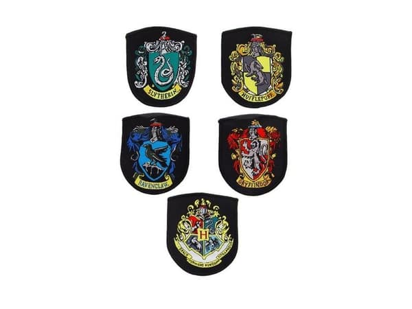Harry Potter broderade emblem, 5 st