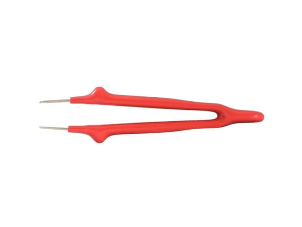 KS TOOLS Isolert pinsett, rett, 15,5 mm (117,1629)